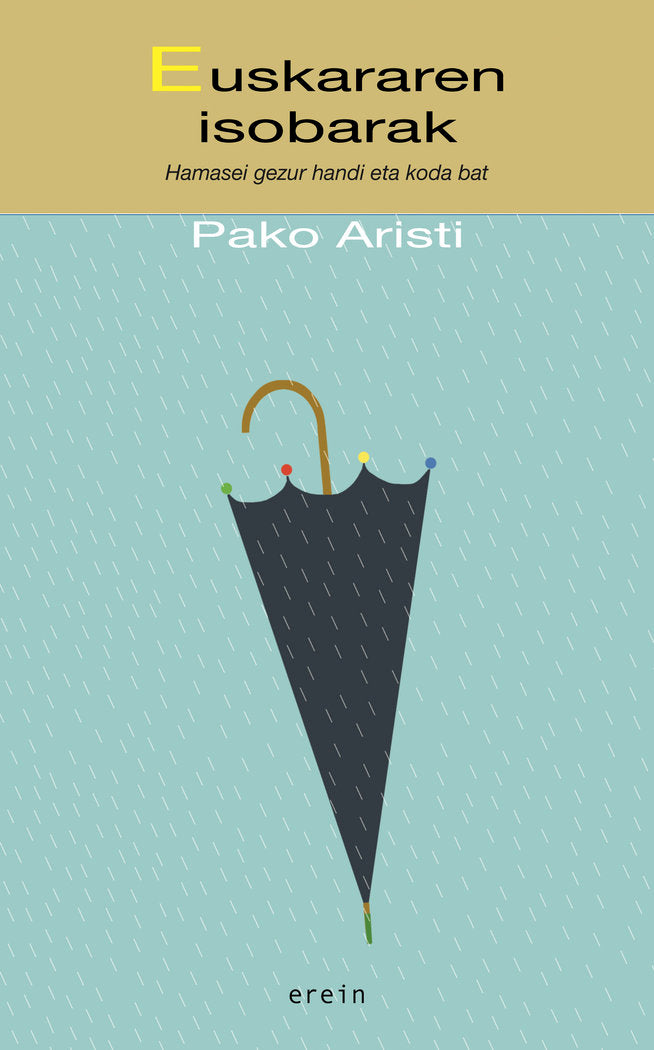 EUSKARAREN ISOBARAK, de PAKO ARISTI | portada del libro