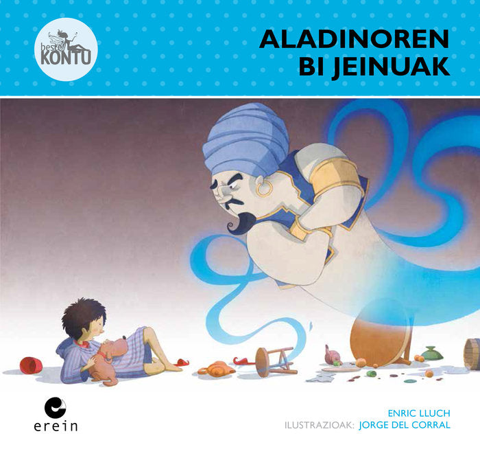 Aladinoren bi jeinuak, de ENRIC LLUCH | portada del libro