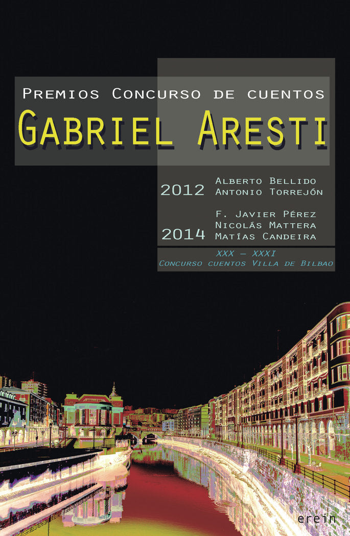 Premios Concurso Cuentos Gabriel Aresti, de Alberto Bellido | portada del libro