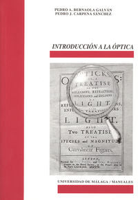 Introducción a la Optica, de CARPENA SANCHEZ | portada del libro