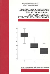 Diseños experimentales en las Ciencias del Comportamiento, de Blanca Mena, Mª José | portada del libro