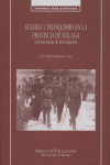 Guerra y franquismo en la provincia de Málaga. Nuevas lineas de investigación, de Prieto Borrego | portada del libro