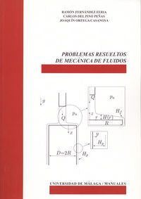 Problemas resueltos de Mecánica de Fluidos, de Fernández Feria | portada del libro