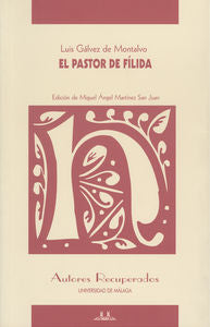 El pastor de Fílida, de Gálvez de Montalvo, Luis | portada del libro