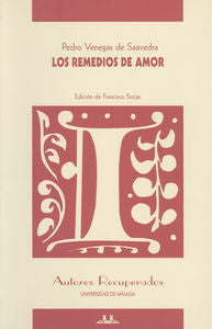 Los remedios de Amor, de Venegas de Saavedra | portada del libro