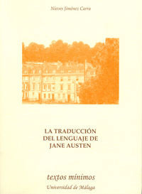 La traducción del lenguaje de Jane Austen, de Jiménez Carra, María Nieves | portada del libro