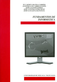 Fundamentos de Informática, de ARANDA GARRIDO | portada del libro