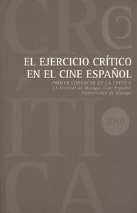 El ejercicio cr¡tico en el cine español, de AA.VV. | portada del libro