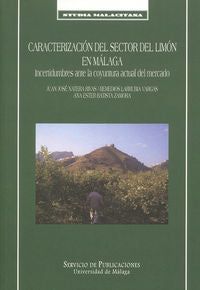 Caracterización del sector del limón en Málaga, de Natera Rivas, Juan José | portada del libro