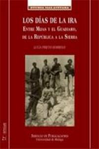 Los d¡as de la ira, de PRIETO BORREGO | portada del libro