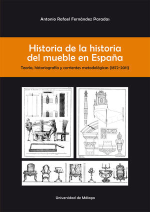 Historia de la historia del mueble en España, de Fernández Paradas | portada del libro