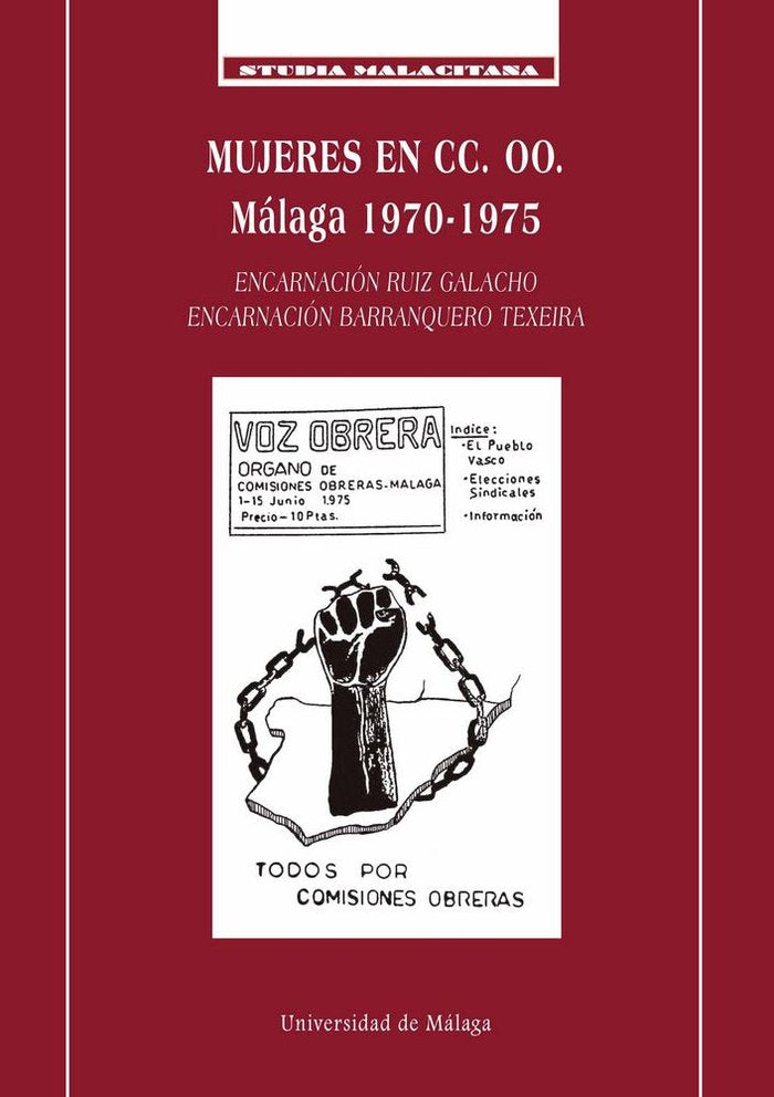 Mujeres en CC.OO., de Ruiz Galacho, Encarnación | portada del libro
