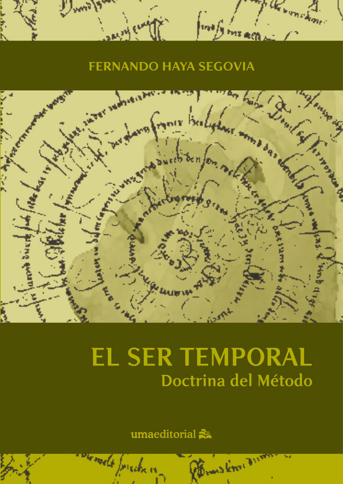 El ser temporal, de Haya Segovia | portada del libro