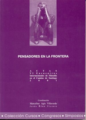 Pensadores en la frontera, de Marcelino Agís Villaverde | portada del libro