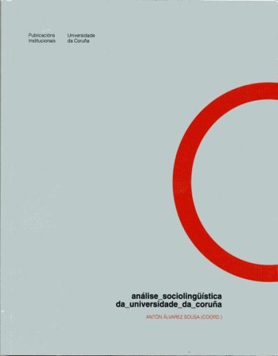 Análise sociolingüística da Universidade da Coruña | portada del libro