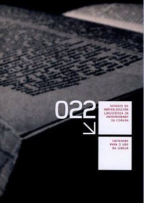 Criterios para o uso da lingua, de SANMARTIN REI | portada del libro