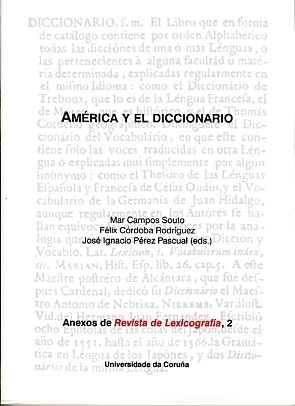 América y el diccionario, de Mar Campos Souto | portada del libro