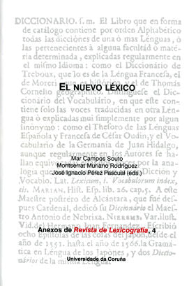 El nuevo léxico, de Mar Campos Souto | portada del libro