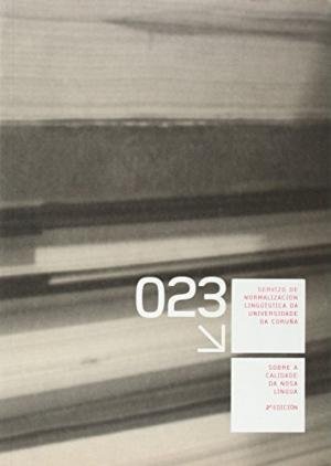 SOBRE A CALIDADE DA NOSA LINGUA | portada del libro