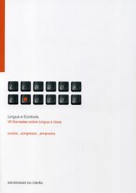 Lingua e ecoloxía., de Varios autores | portada del libro