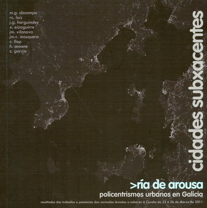 Cidades subxacentes | portada del libro