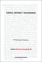 Léxico, historia y diccionarios, de VV.AA. | portada del libro