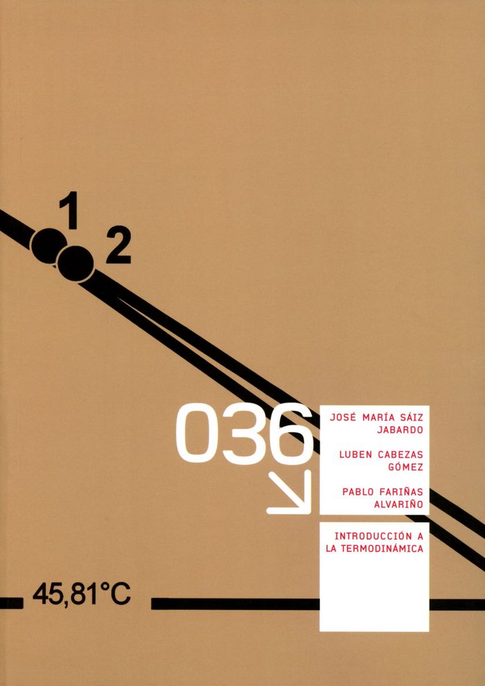 Introducción a la termodinámica, de Sáiz Jabardo | portada del libro