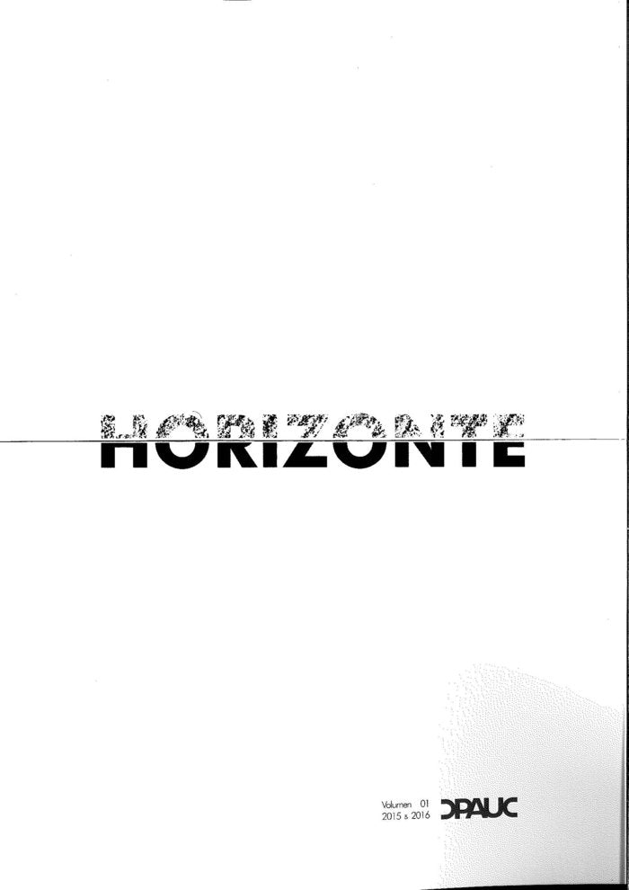Horizonte | portada del libro
