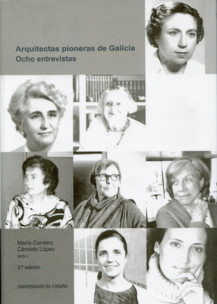 Arquitectas pioneras de Galicia. Ocho entrevistas | portada del libro