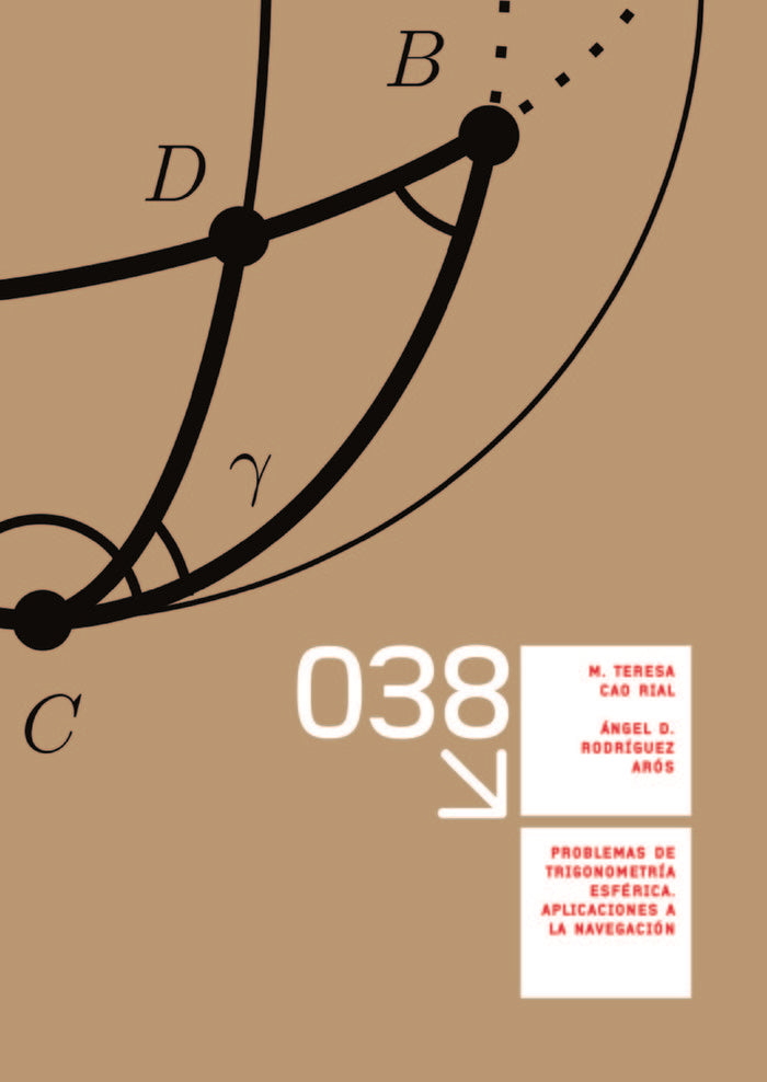 Problemas de trigonometría esférica., de Cao Rial, María Teresa | portada del libro