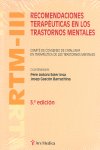 RTM-III. Recomendaciones terapéuticas en los trastornos mentales, de P.A. SOLER | portada del libro