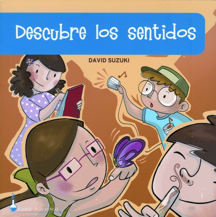DESCUBRE LOS SENTIDOS, de Suzuki | portada del libro