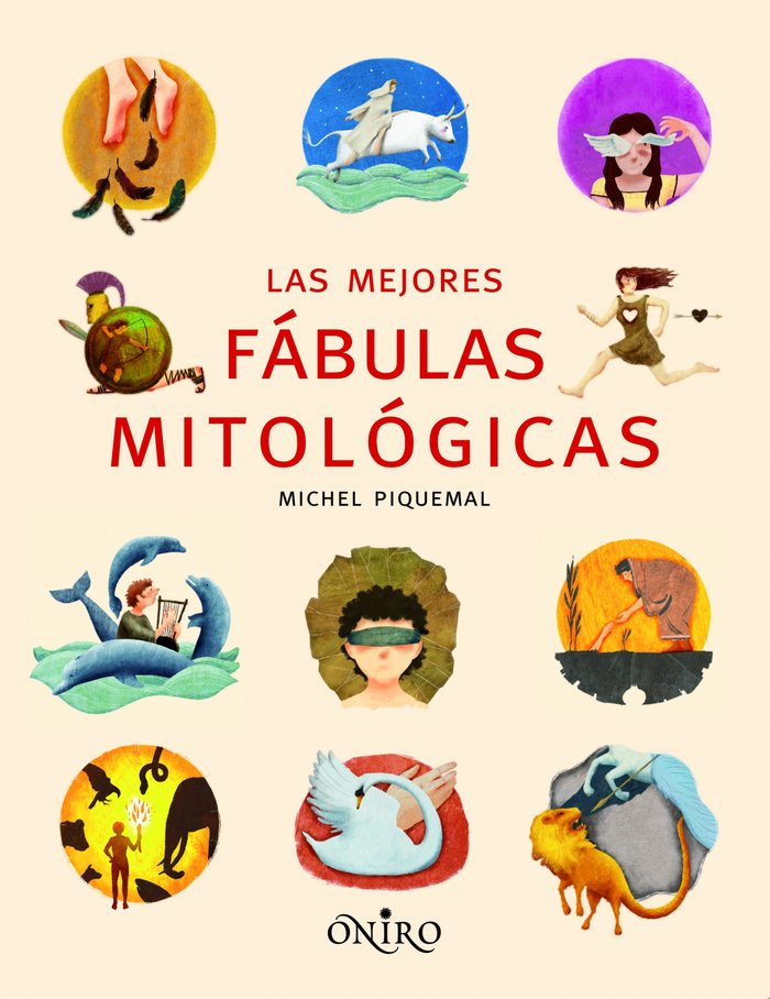 Las mejores fábulas mitológicas, de Piquemal | portada del libro