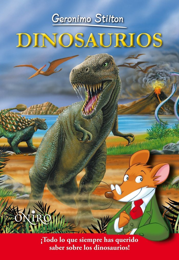 Dinosaurios, de Stilton | portada del libro