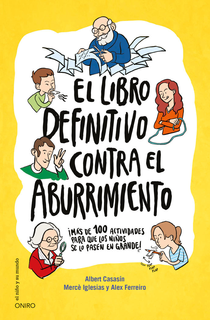 El libro definitivo contra el aburrimiento, de Iglesias | portada del libro