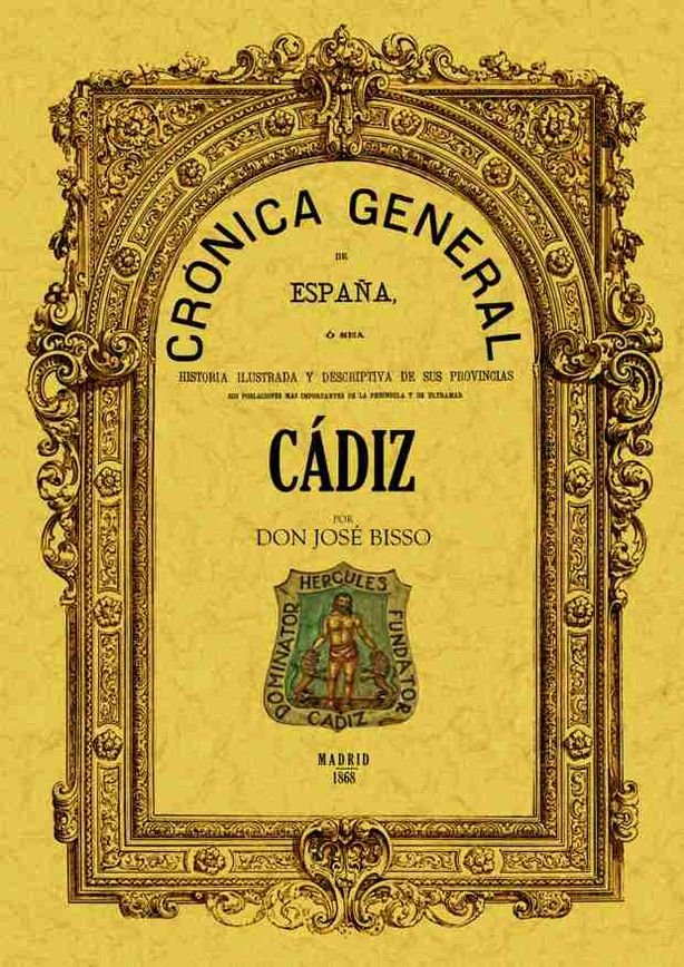 Crónica de la provincia de Cádiz, de Bisso, José | portada del libro