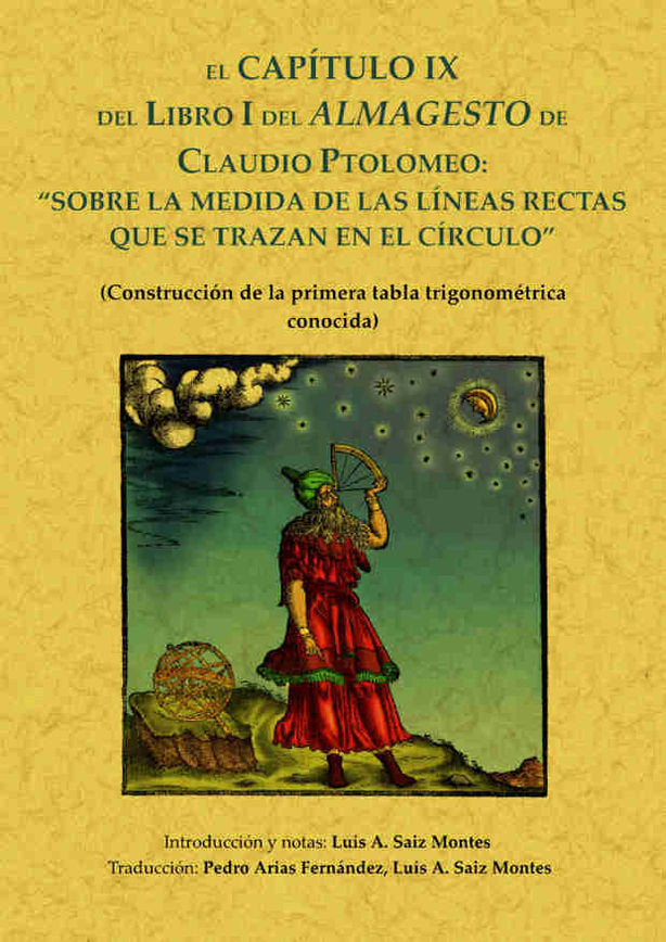 Almagesto sobre las medidas de las líneas rectas, de Ptolomeo, Claudio | portada del libro