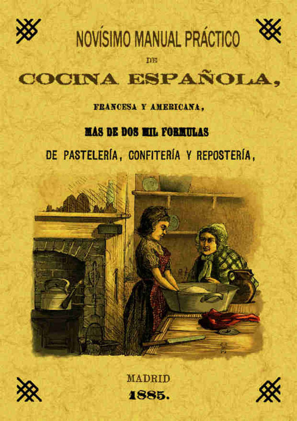 Novísimo manual de cocina española, francesa y americana, de Varios autores | portada del libro