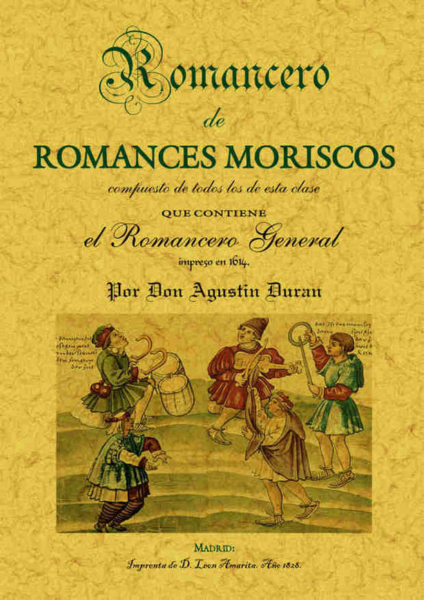 Romancero español (Romances moriscos), de Durán, Agustín | portada del libro