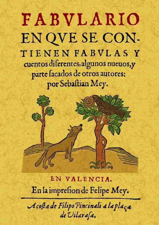 Fabulario, de Mey, Sebastián | portada del libro