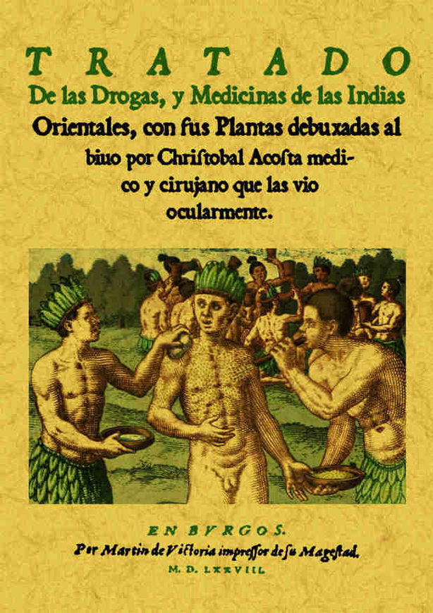 Tratado de las drogas, de Acosta, Cristóbal | portada del libro