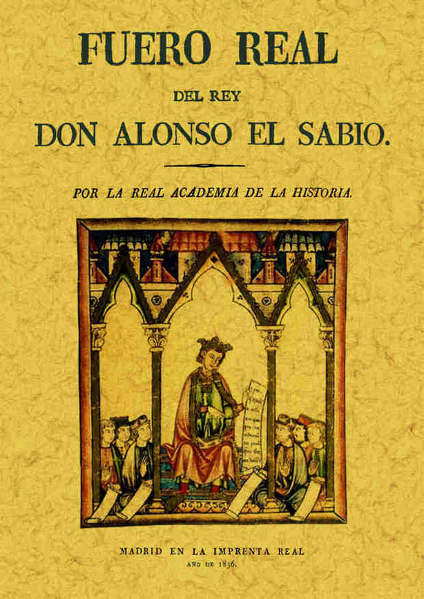 Fuero Real del rey Don Alonso el Sabio, de Anónimo | portada del libro