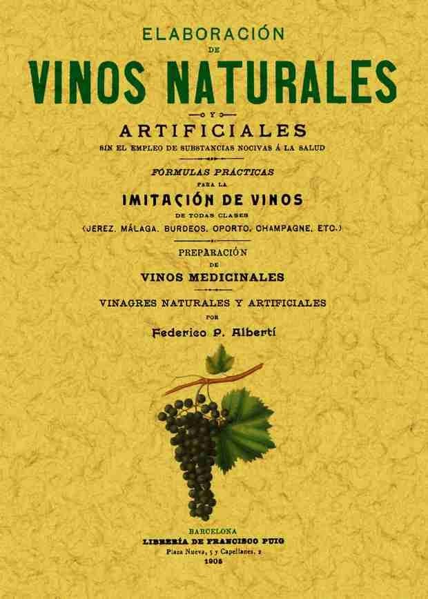 Elaboración de vinos, de Alberti, Federico | portada del libro