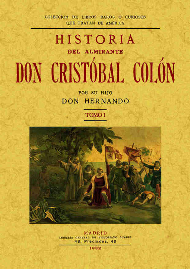 Historia del Almirante don Cristóbal Colón (2 tomos), de Colón, Hernando | portada del libro