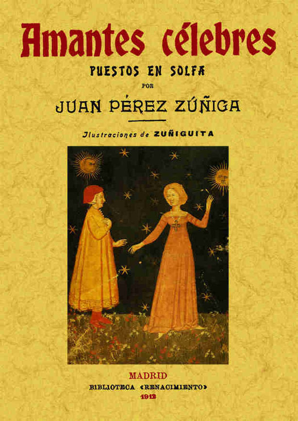Amantes célebres, de Gónzalez, J. C. | portada del libro