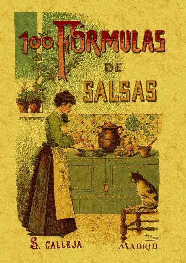100 fórmulas para preparar salsas. Recetas exquisitas y variadas, de Mademoiselle Rose | portada del libro