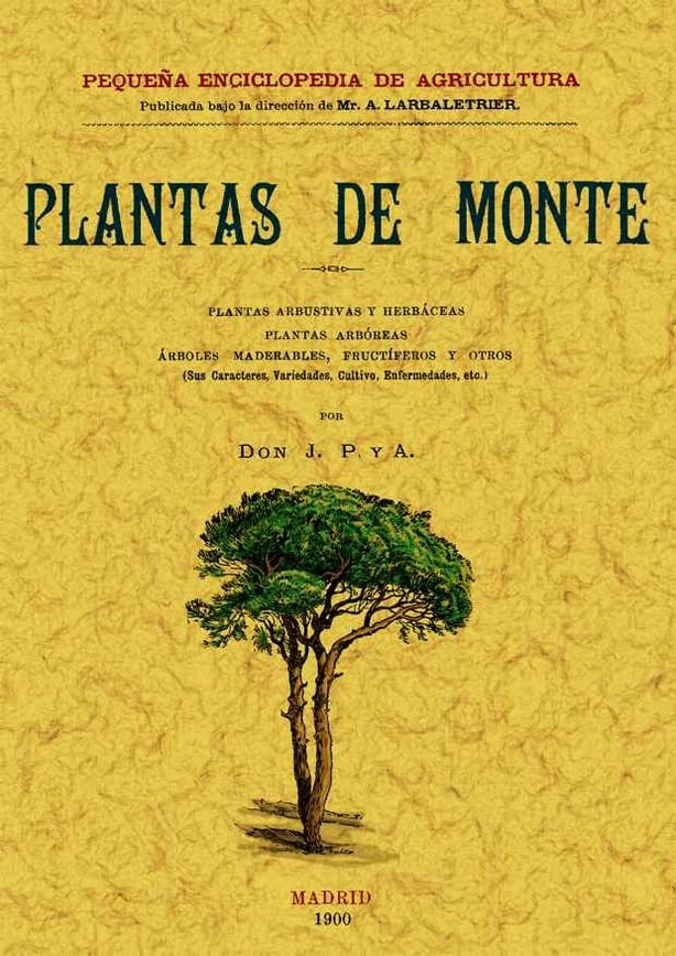 Plantas de monte, de P. y A., J. | portada del libro