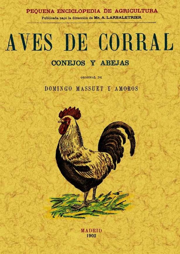 Aves de corral, de Massuet y Amorós, Domingo | portada del libro