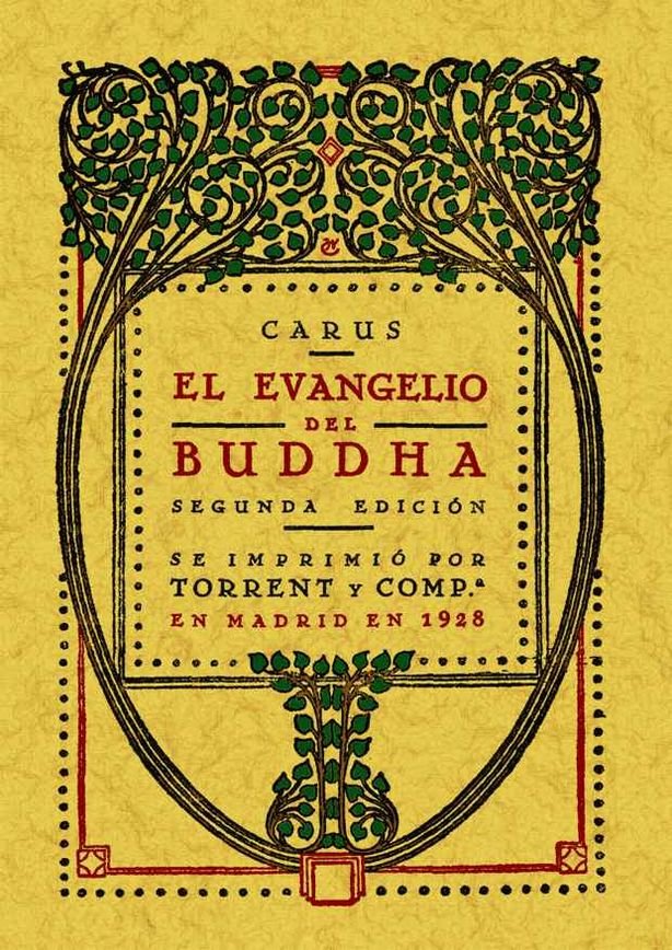 El evangelio del Buddha, de Carus, Pablo | portada del libro