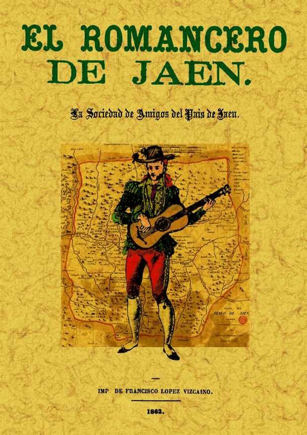 El romancero de Jaén, de Sociedad de Amigos del País de Jaén | portada del libro